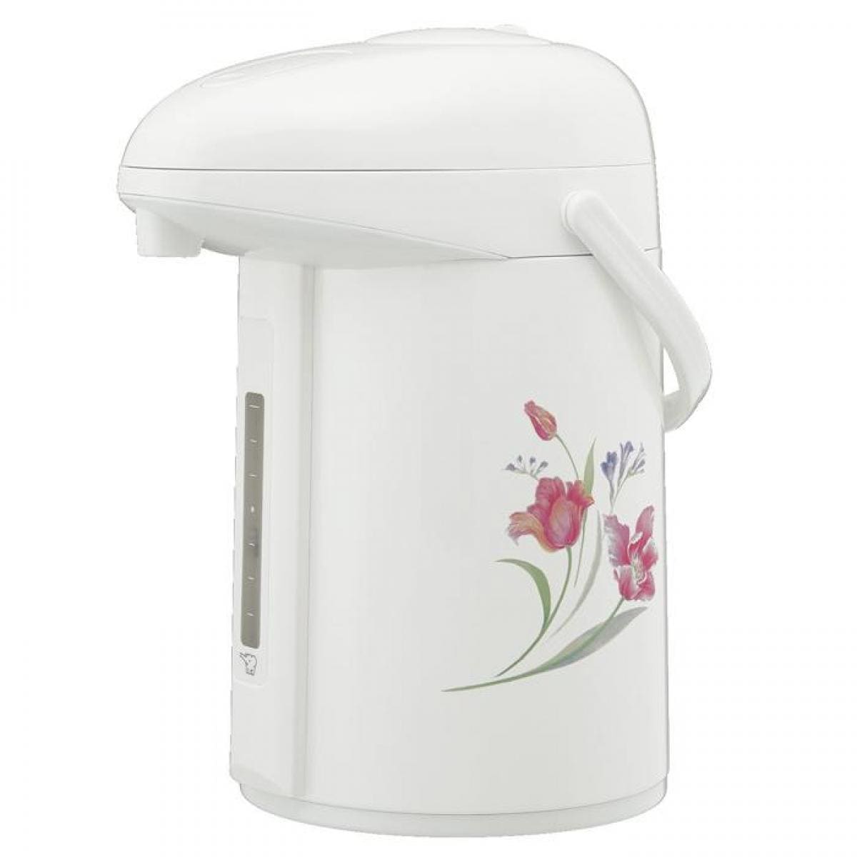 象印 押すだけポット ガラス エアーポット 2.2L グレースフルフラワー AB-RY22-FZ まほうびん 魔法瓶 保温 保冷