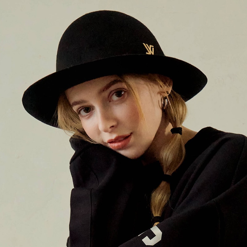 ボウラーハット（ブラック）