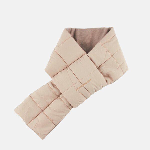 ベーシックパディングマフラー QP423AWMN1 BEG