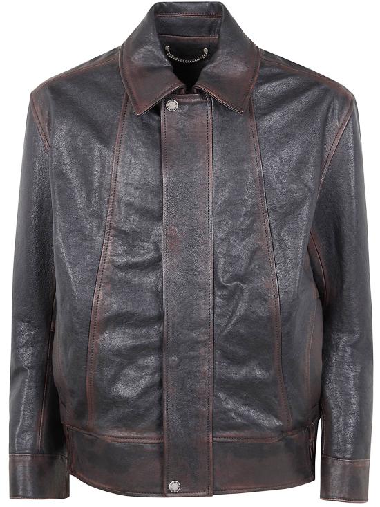 GOLDEN GOOSE Men Leather Jackets GMP02531 P002301 40249 40249 PORT ROYALE