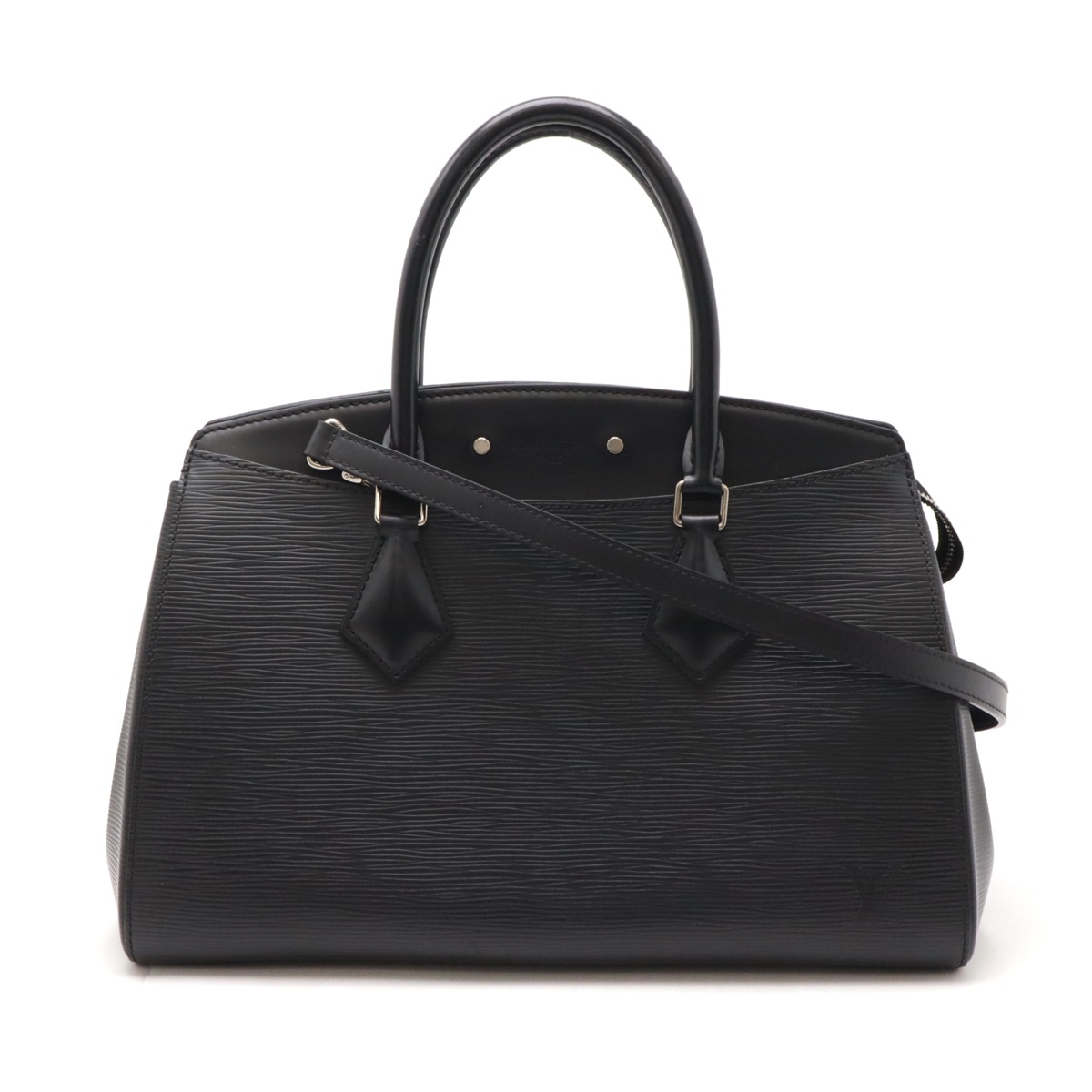 エピ スフロMM ハンドバッグ 2WAY ショルダーバッグ 肩掛け ノワール 黒 ブラック M9438