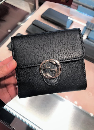 GUCCI INTERLOCKING HALF WALLET 598167 | alljapanski.com