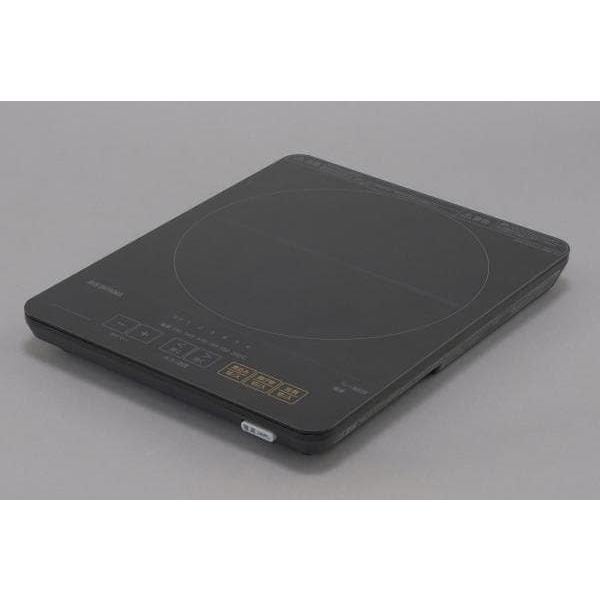 アイリスオーヤマ 薄型IHクッキングヒーター1400W ブラック IHC-T43-B