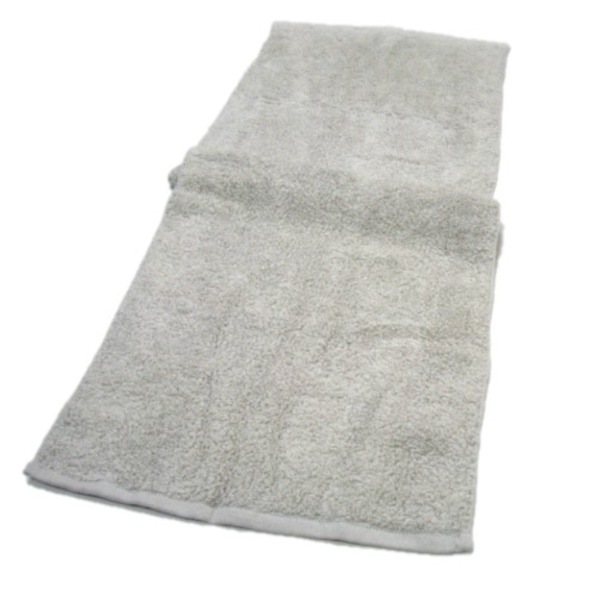 バスタオル卒業宣言 パールグレー4枚セット 33×100cm ロングフェイスタオル