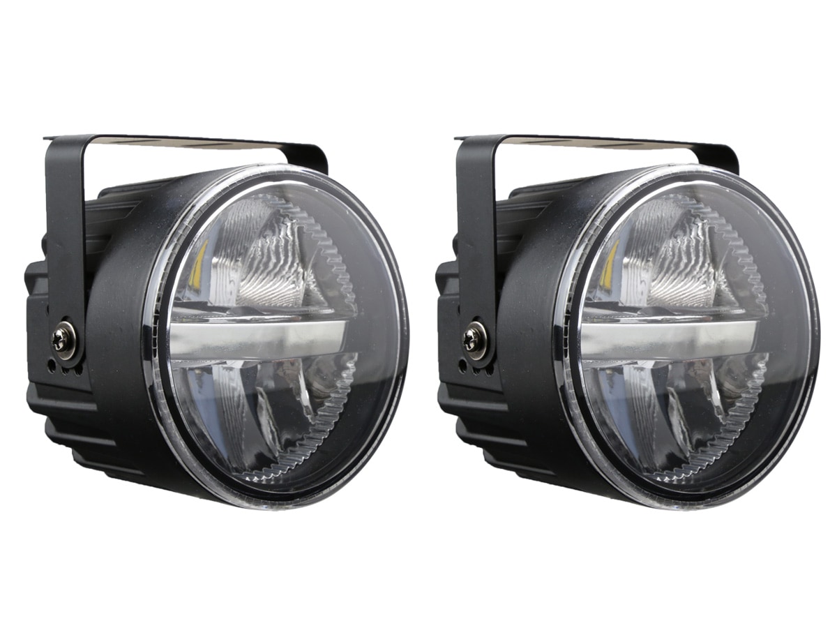 LED フォグランプ 汎用 ホワイト レモン イエロー 切り替え可能 ツインカラー内蔵モデル P-371 9,196円