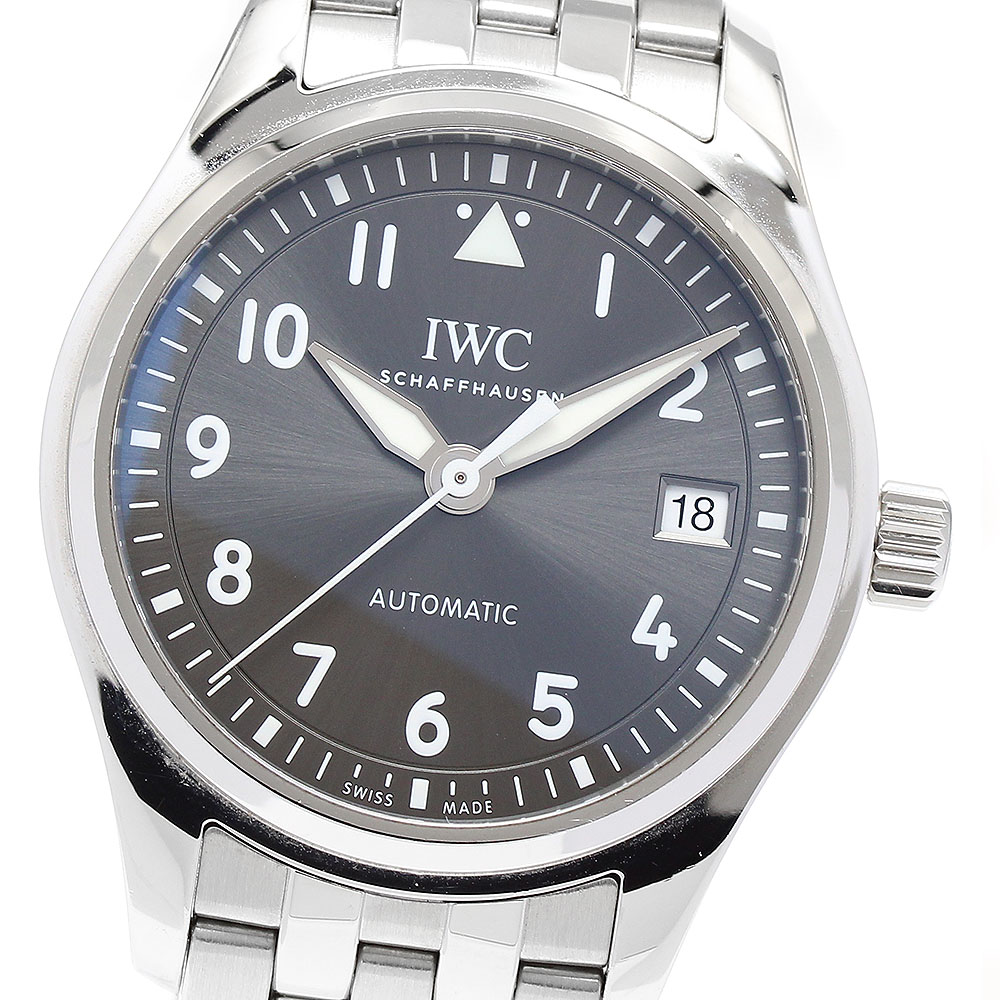 IWC IWC SCHAFFHAUSEN IW324002 パイロットウォッチ 36 デイト 自動巻き ボーイズ _892231【中古】