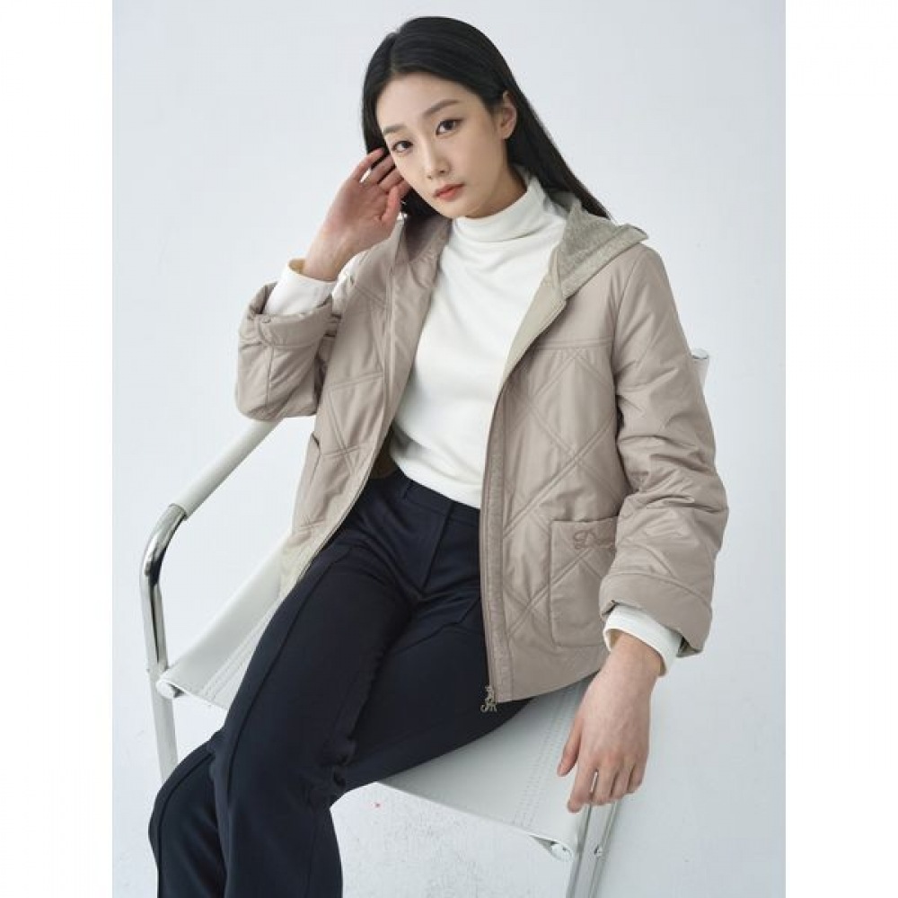 ジセン] ダイヤモンドキルティ ジャンパー・ブルゾン [マルチ] 【公式