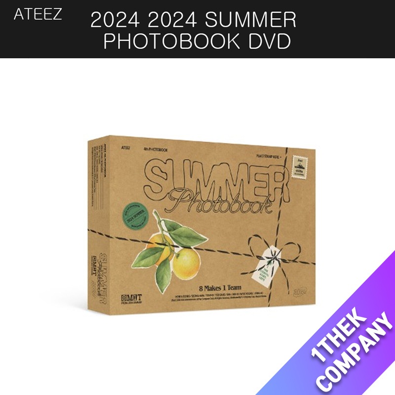（流通／オンライン特典） ATEEZ 2024 SUMMER PHOTOBOOK DVD 5,517円