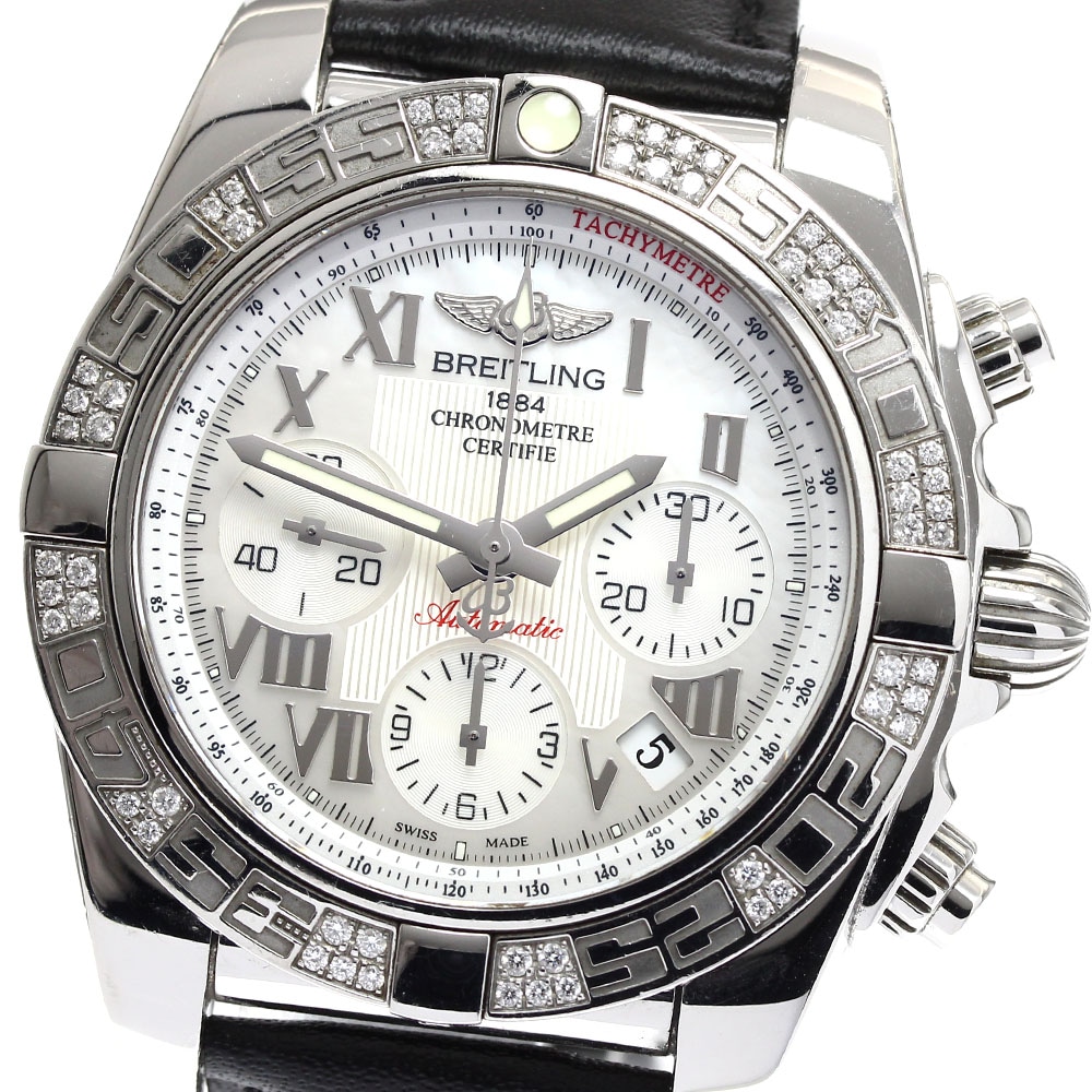 ブライトリング BREITLING AB0140 クロノマット41 ベゼルダイヤ クロノグラフ 自動巻き メンズ _898040【中古】