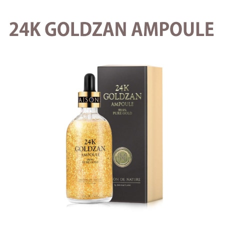 スキンネイチャー 24K ゴールド ザン セラム アンプル