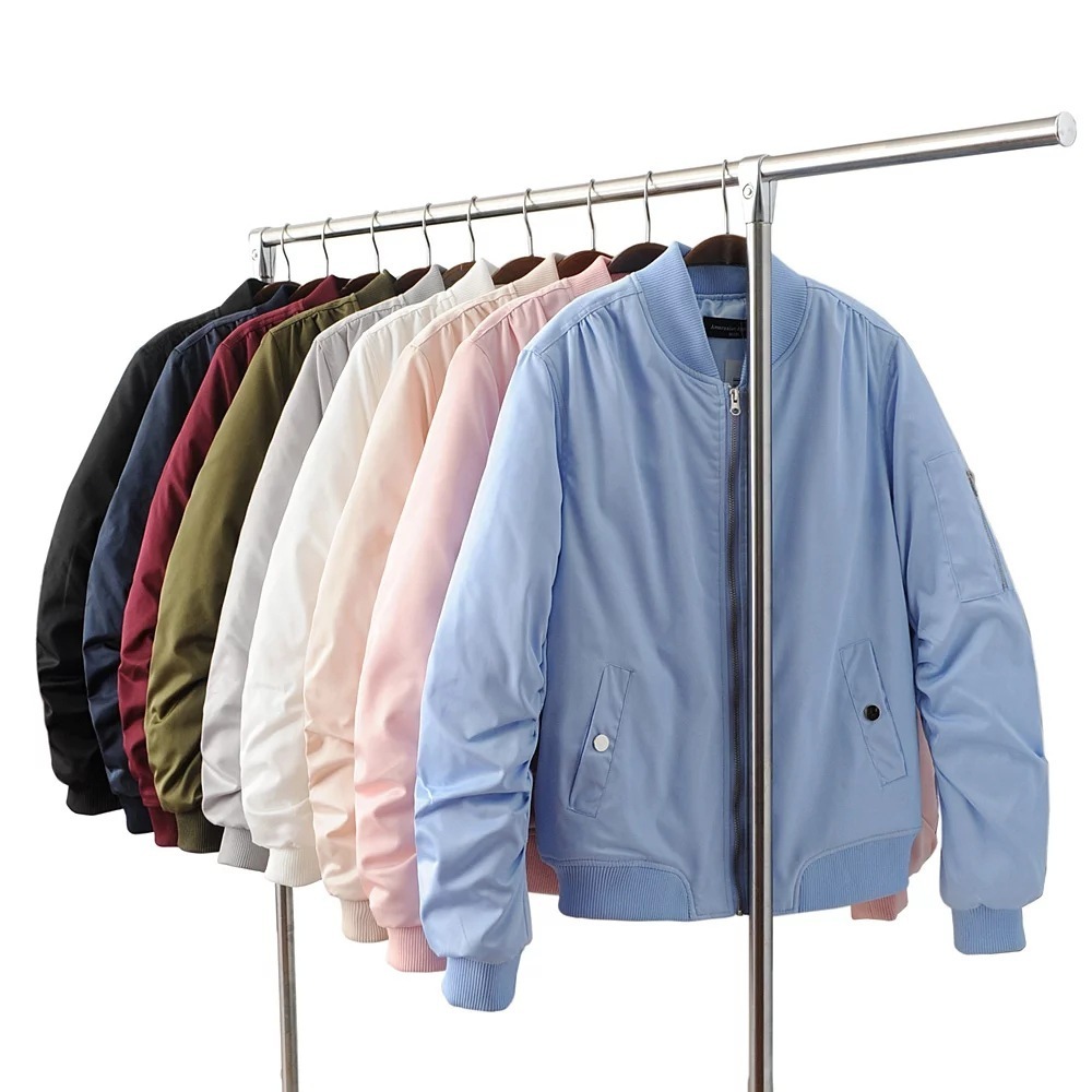 ミリタリージャケット レディース アウターコート 中綿なし 6カラー C55-1