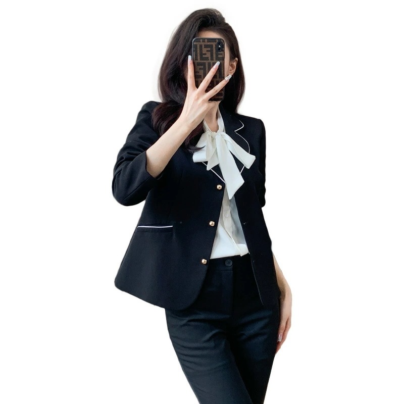 アウターウェア 女 秋款 高端 カジュアル スーツジャケット レディース