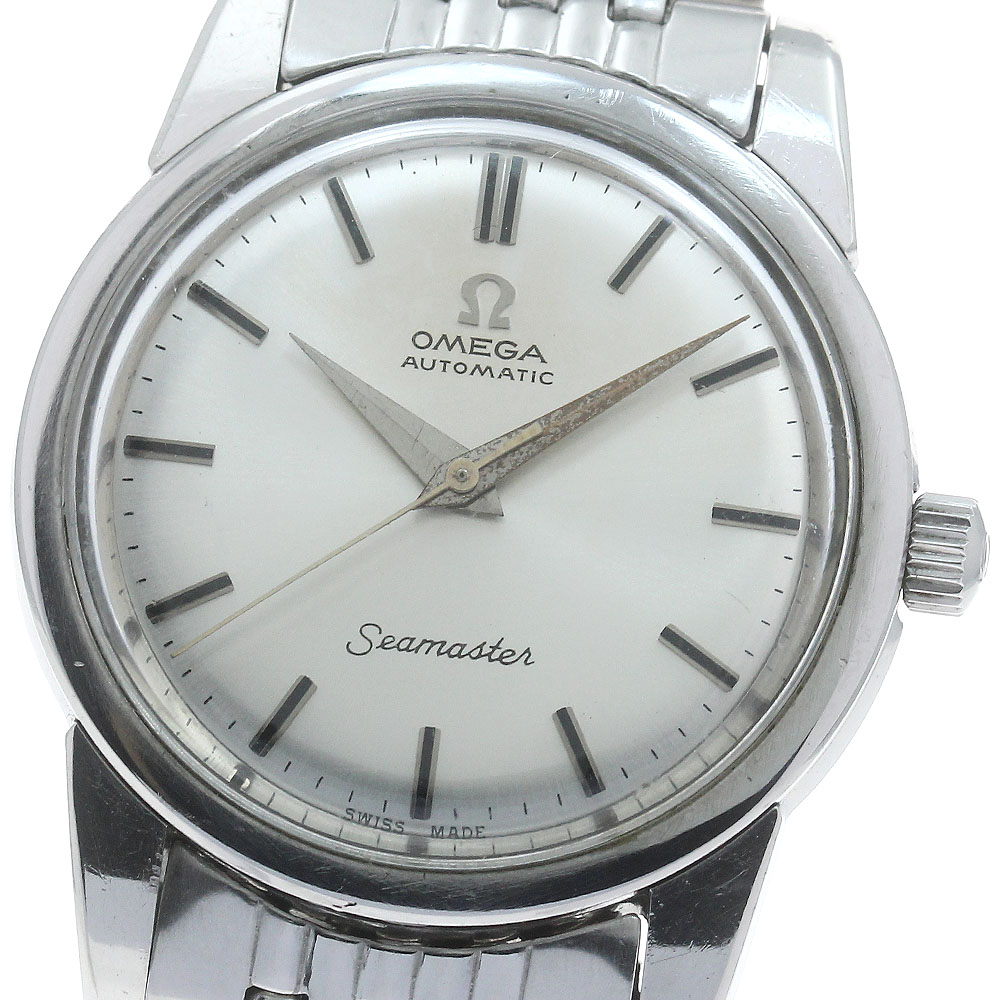 訳あり オメガ OMEGA 14779SC-62 シーマスター cal.552 ライスブレスレット 自動巻き メンズ _871582【中古】