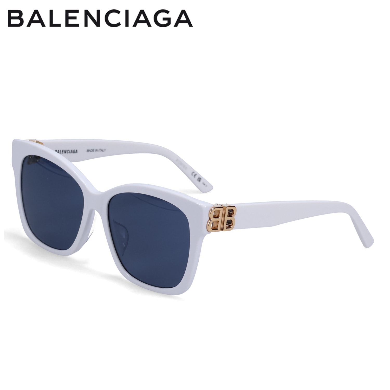 サングラス メンズ レディース アジアンフィット ホワイト 白 BB0102SA-004