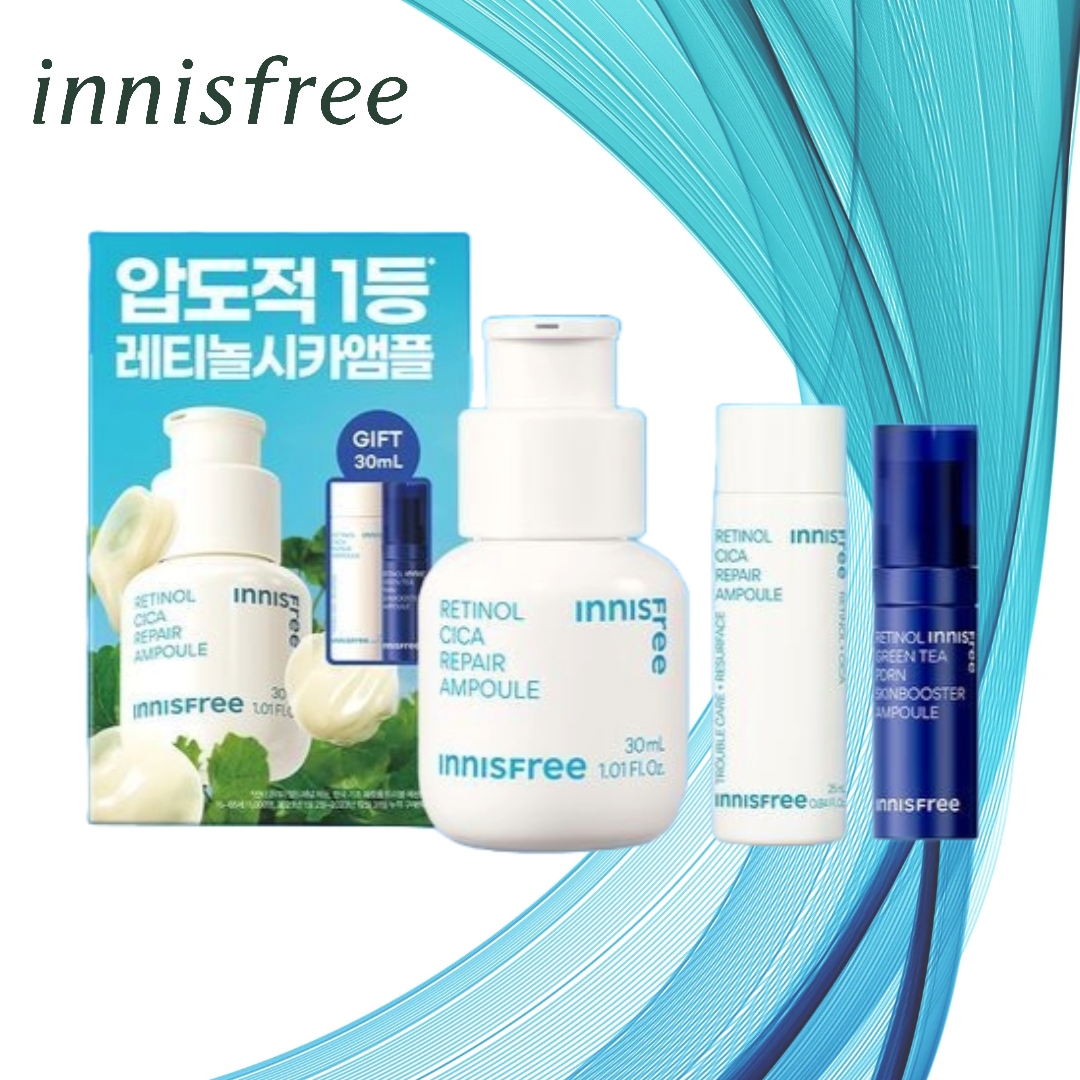 レチノールシカ痕跡ケアアンプル30mL企画セット（25mL追加＋PDRN 5mL付き）毛穴ケア・低刺激・集中保湿