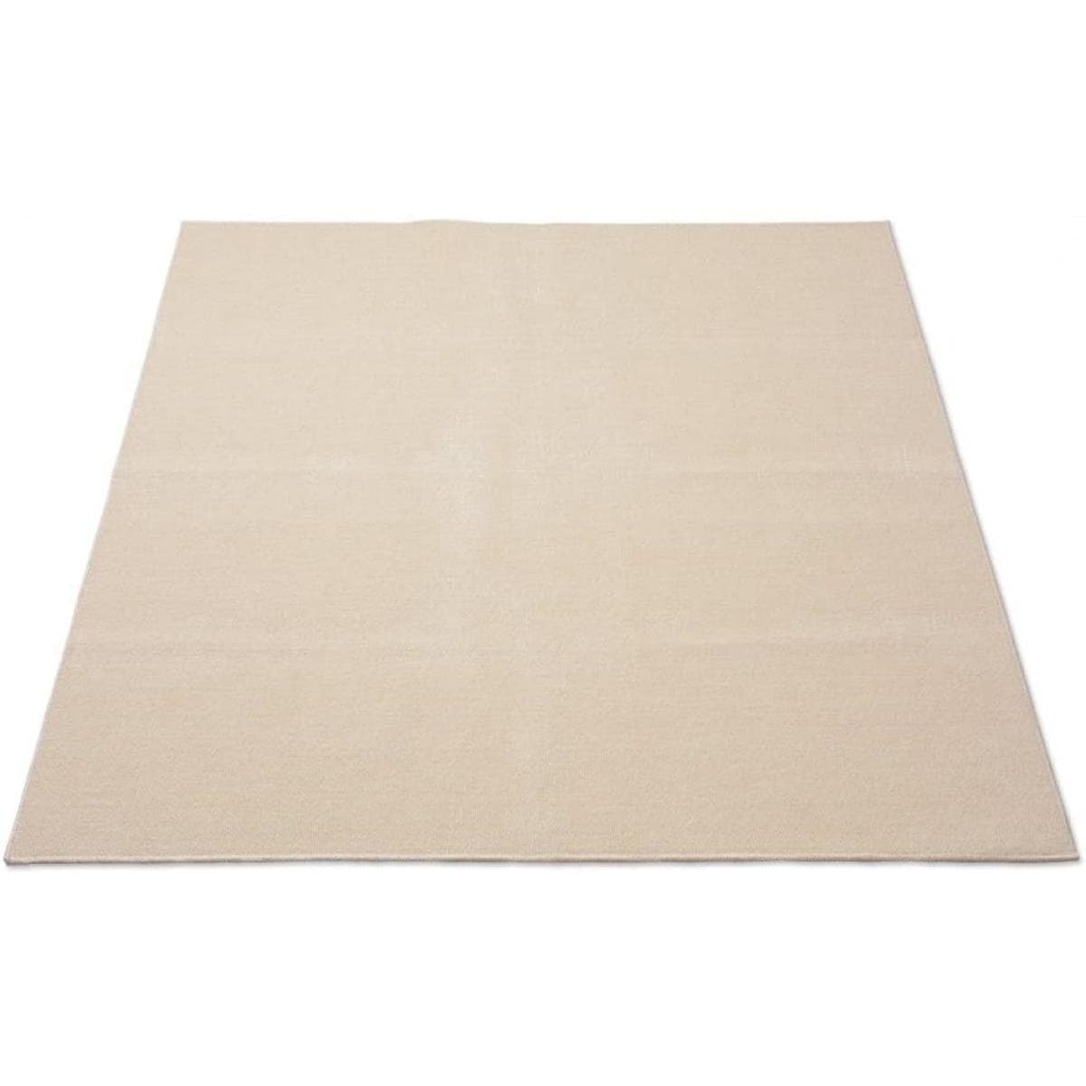 萩原 平織 ミーテ 江戸間 8畳 352×352cm アイボリー 正方形 防臭 抗菌 カーペット カットOK 敷き詰め ホットカーペットカバー ループパイル 日本製