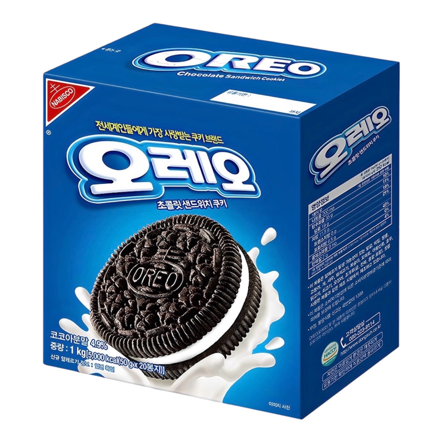 オレオクッキー 50g x 32個/1キロ