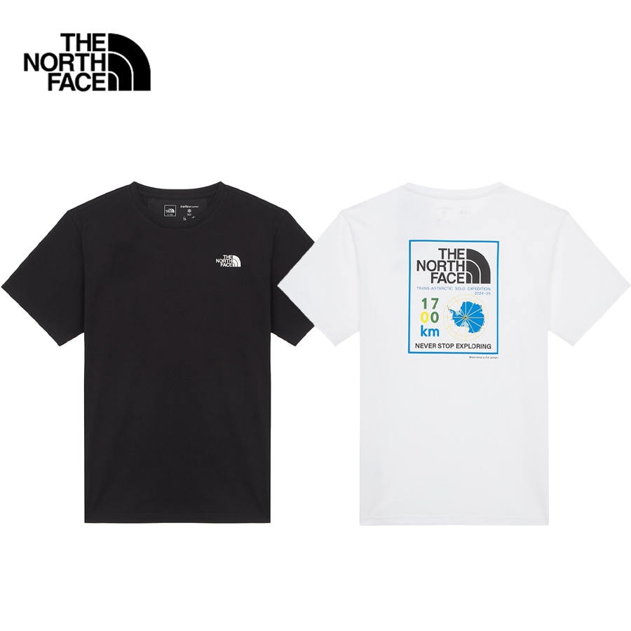 THE NORTH FACEノースフェイス Tシャツ MS TRANS ANTARTIC S/S R/TEE 1 半袖 カットソー メンズ グラフィック シンプル カジュアル NT7UR55