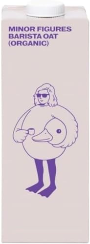 マイナーフィギュアズ 有機JAS認証 バリスタ オーツミルク 植物性飲料 砂糖不使用 プラントベース 1000ml x6本入 Minor Figures Organic Oat Milk