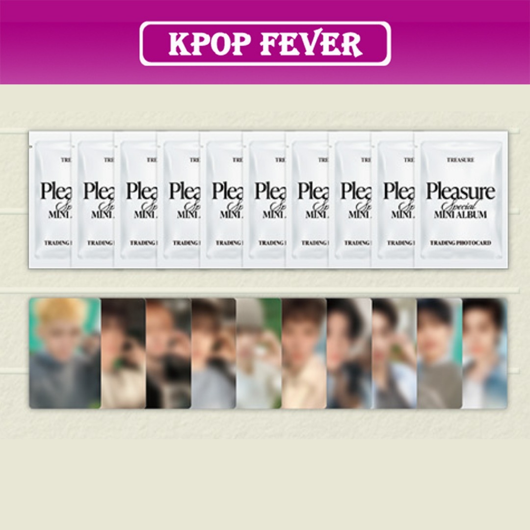 [online特典] TREASURE - [ MY PLEASURE ] POP-UP MD / TRADING PHOTOCARD BULK PACK