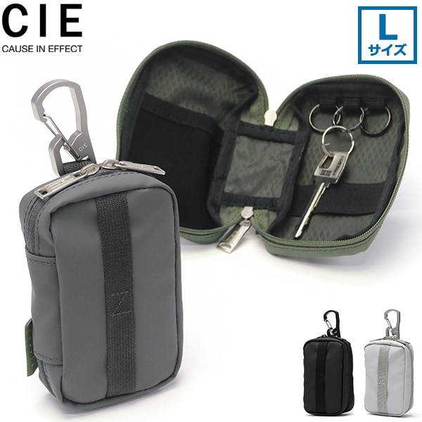 メンズ レディース ブランド 小型 コンパクト 鍵入れ ポーチ 小物入れ 防水 撥水 軽量 ラウンドファスナー 日本製 GRID3 KEY CASE - L (ATT-06) 032063