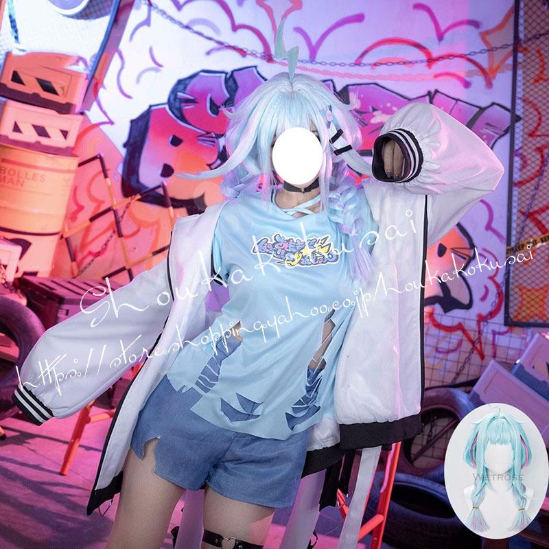 [2026新品] G hololive DEV_IS ホロライブ VTuber 水宮枢 みずみや すう コスプレ 衣装 ハロウィンクリスマス 変装活動 仮装 文化祭 イベント コスチューム