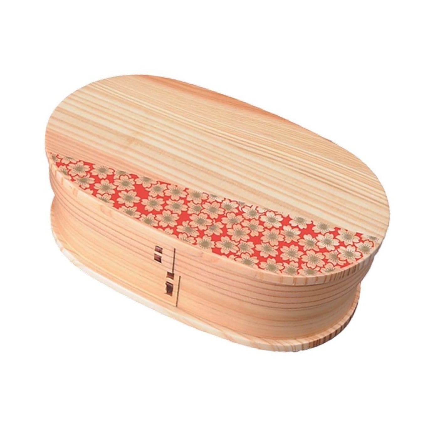 j-kitchens 曲げわっぱ 弁当箱 19cm × 11.3cm × 6.5cm 700ml ウレタン Current model