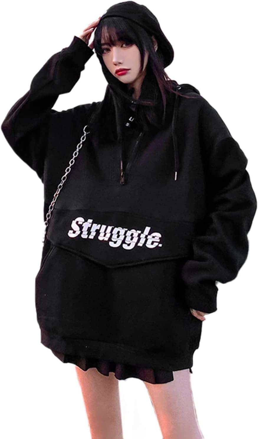 メンズ レディース パーカー トレーナー 厚手 ペアルック プルオーバー プリント 個性的 流行し 通気性 ストレッチ フード付き 体型パカー コンフォート 柔らかい 丈長め カジュアル カ