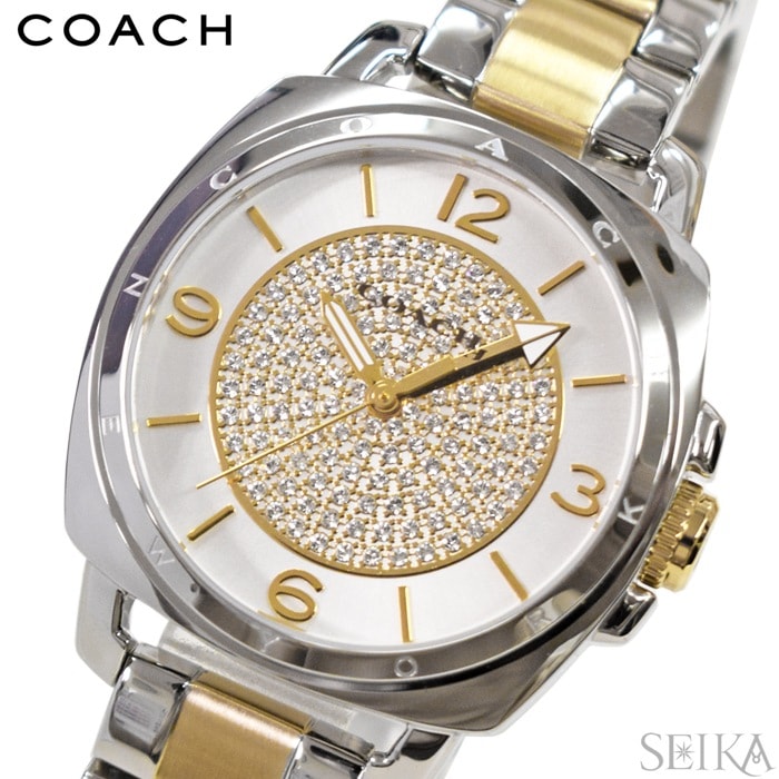 (在庫一掃セール) コーチ 時計 (14501998) シルバー ゴールド