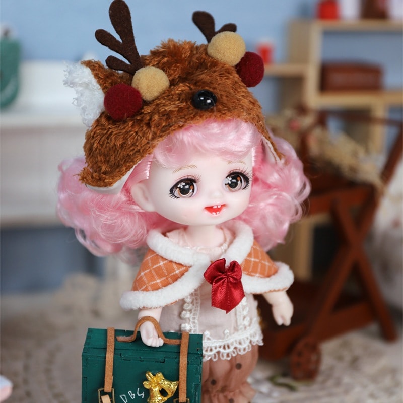 [クリアアウトスペシャル] De Bisheng ポケットドール b11 ドレスアップ人形バービーリトルドールおもちゃ女の子ギフト