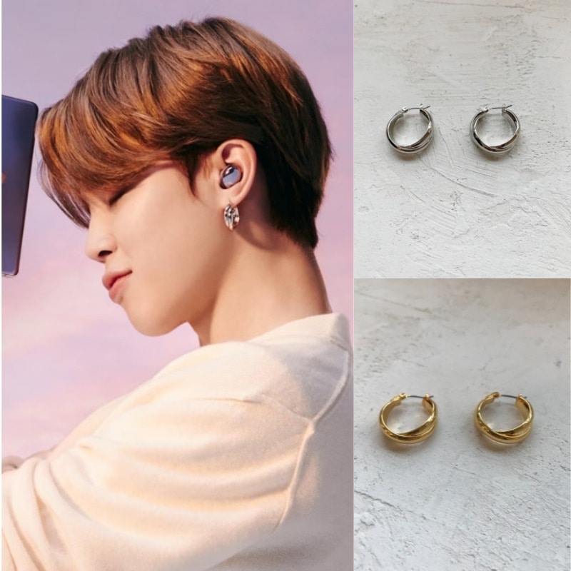 【BTS ジミン着用】Clementine Earrings 公式正規品 韓国ファッション レディース メンズ K-POP アイドル着用 大人気 韓国ファッション