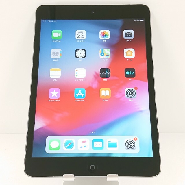 iPad mini 2 Wi-Fi+Cellular 16GB ドコモ スペースグレイ 送料無料 本体 c13693 【中古】