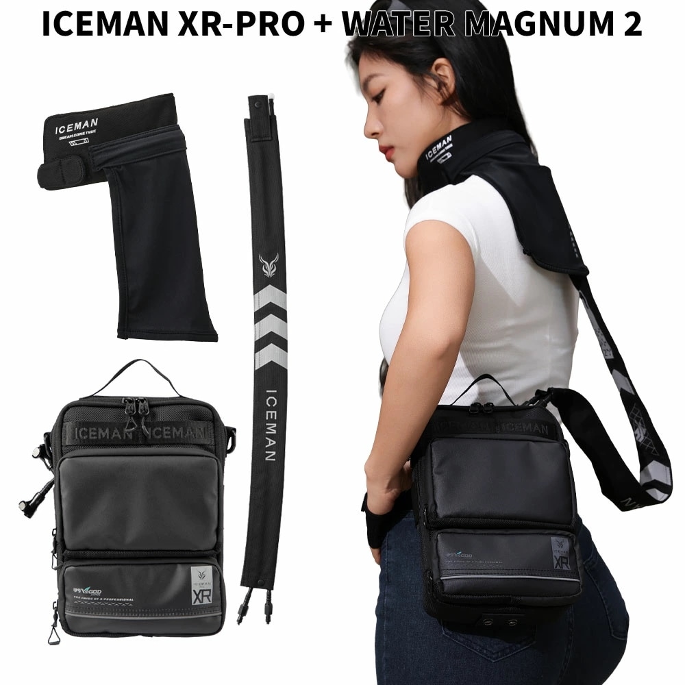 正規店 アイスマンXR-PRO ウォーターマグナム2 ホースカバー 3点セット 水冷ベスト 腰袋型 首元冷却 ICM-XR ICM-WM2 ICM-WM2-HC 2026 新作 最新
