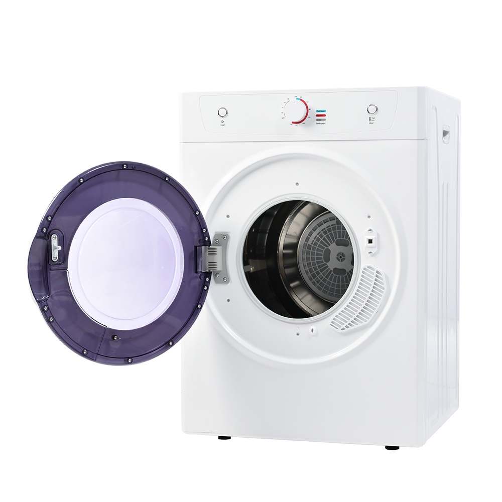 【目玉新作】ホワイト　衣類乾燥機 8kg 乾燥機 8キロ 衣類 大型 ドラム 家庭用 ウール コンパクト タイマー 高温除菌 梅雨対策 湿気対策 花粉対策