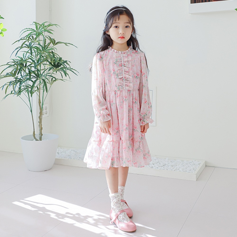 アイラブJ 水彩シフォンワンピース JUSOP25 5,504円