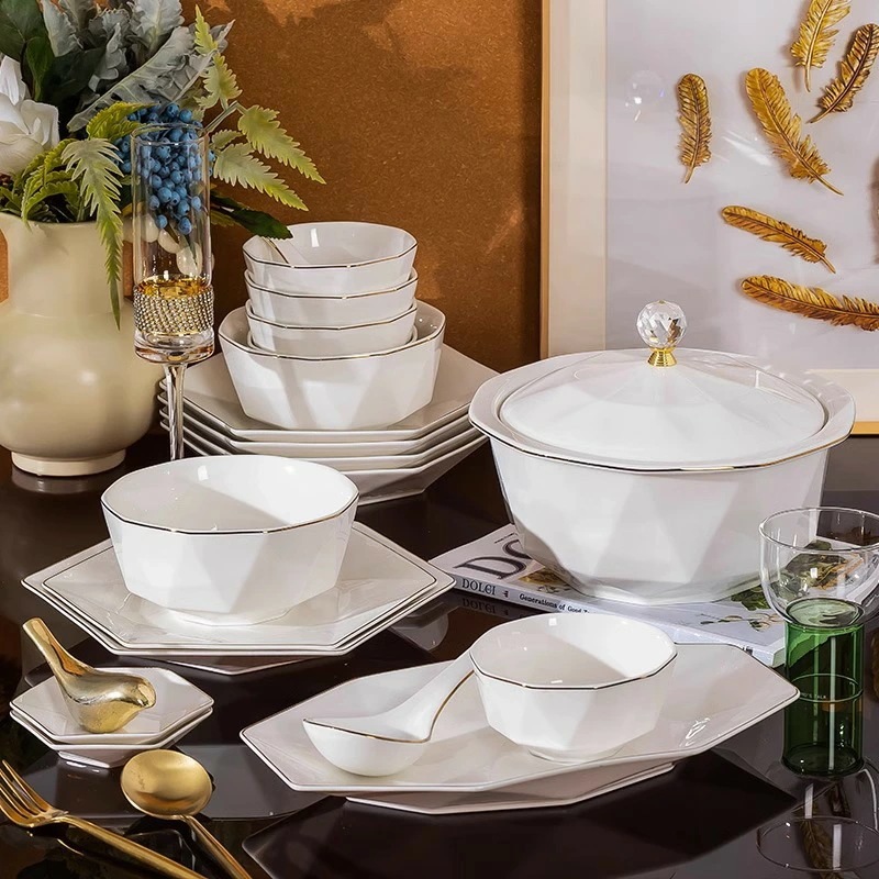 碗セット 食器 家庭用 モダン シンプル 高級感 おしゃれ 新品 和食器 結婚祝い 料理用厨房用品 テーブルウェア