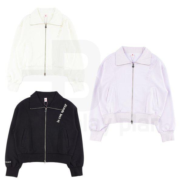 女性ルーズフィットダブルテンションモーダルハイネックジップアップQQ122OFT12