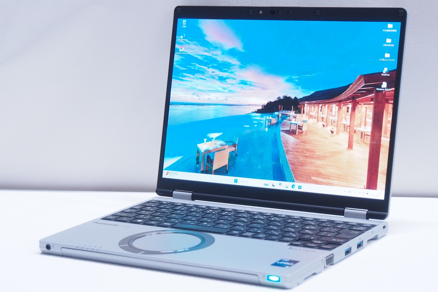 即配 良品 2023/6発売 13世代Corei5 Lets note CF-SR4RDAAS i5-1345U 16G SSD256G 12.4FHD+ リカバリ 累積720時間 ABA評価