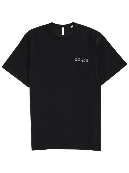 SUNFLOWER Men T-Shirts 2054 BLACK