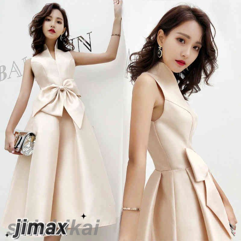 魅力 パーティードレス 結婚式 パーティードレス お呼ばれ 二次会 ワンピース ミモレ丈 同窓会 フォーマル 謝恩会 上品 おしゃれ