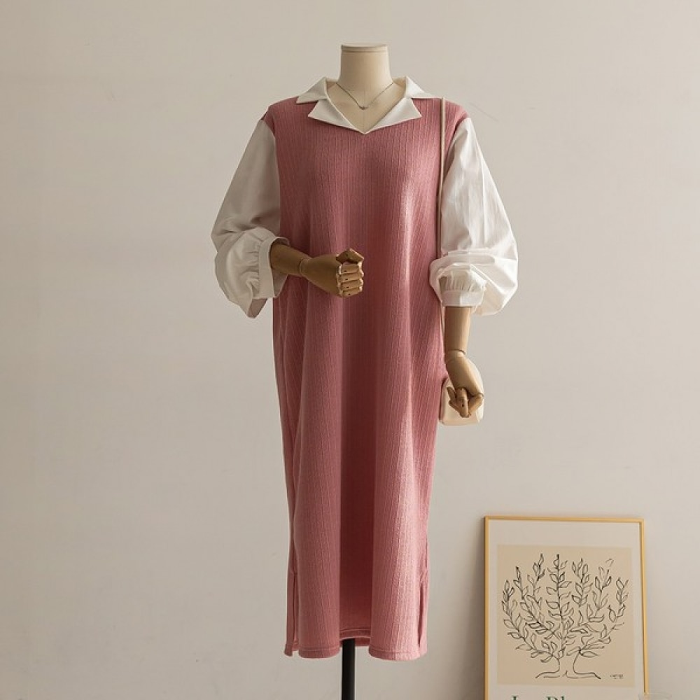 [Elysia] ノーミレイヤードカラードドレス