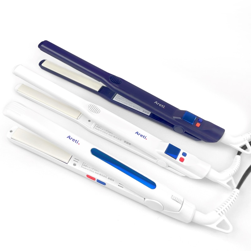 ヘアアイロン 2way 純セラミック ハイブリッド ストレート カール マイナスイオン ストレートアイロン コテ 15mm 20mm オールマイティ i679PCPH-WH i628PCPH