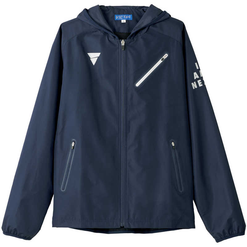 VICTAS　男女兼用 卓球 ウィンドブレーカージャケット V-BJ922(2XSサイズ/) ネイビー　033165