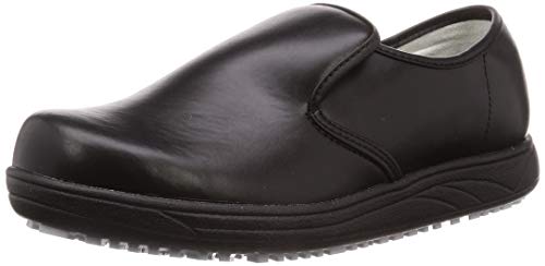 [アキレス] コックシューズ 防水素材 耐油 3E クッキングメイト 厨房用 CUI 0030 ブラック 23.0 cm