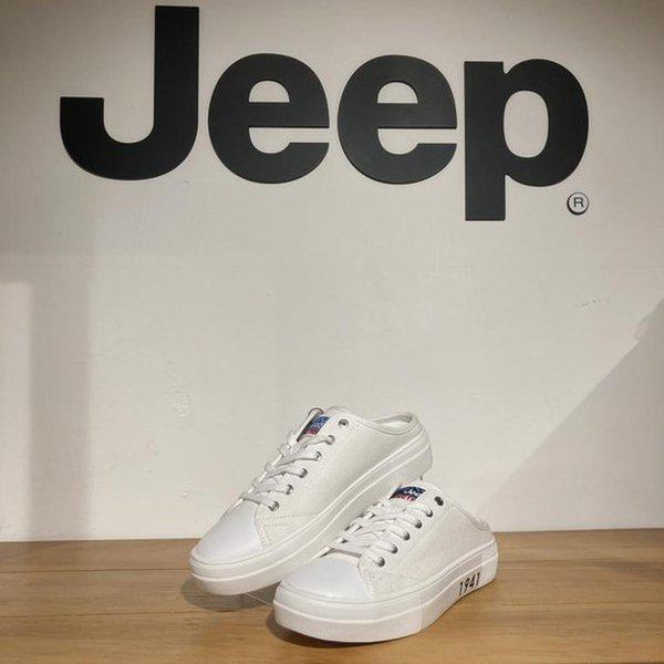 JEEP 女性専用 夏 キャンバスシューズ_キャンバスミュール シューズ スリッパ スニーカー_2_A JM0GHF021_JM0GHF401_2