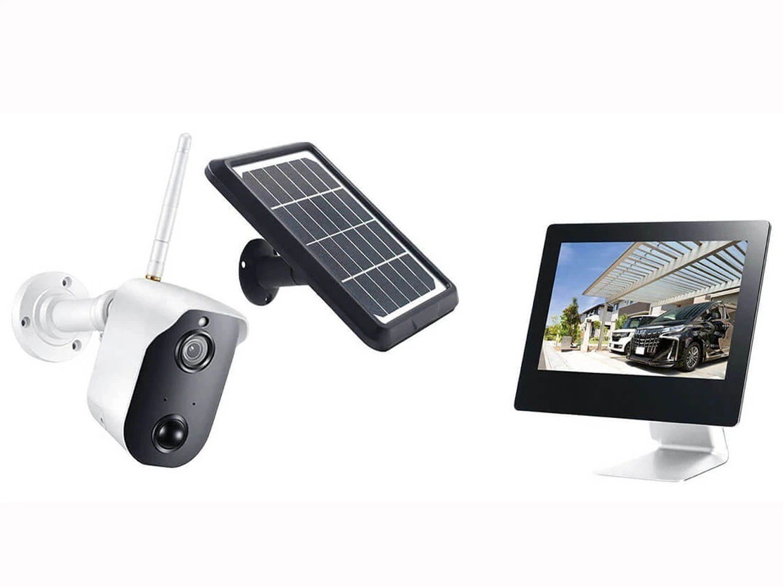 オルタプラス CAR-101 ソーラー充電式無線カメラ&モニターセット