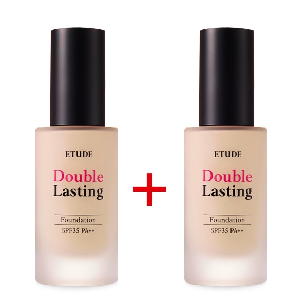 [1+1]ダブルラスティンファンデーション 30g+30g ライトバニラ
