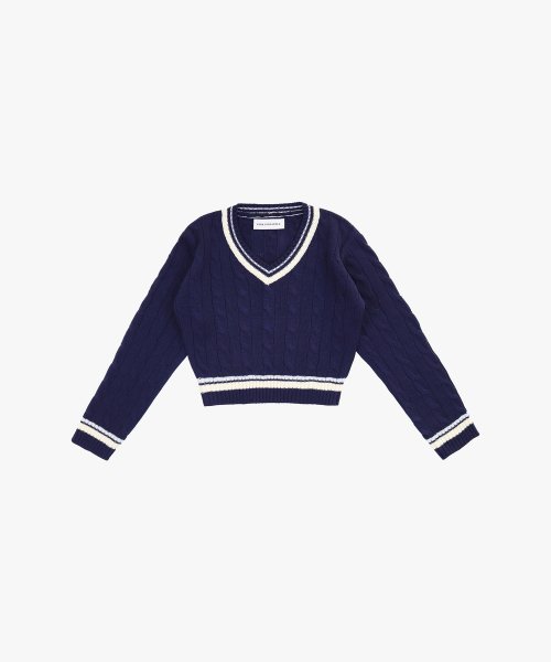 OC SCHOOL GIRL SWEATER_NAVY