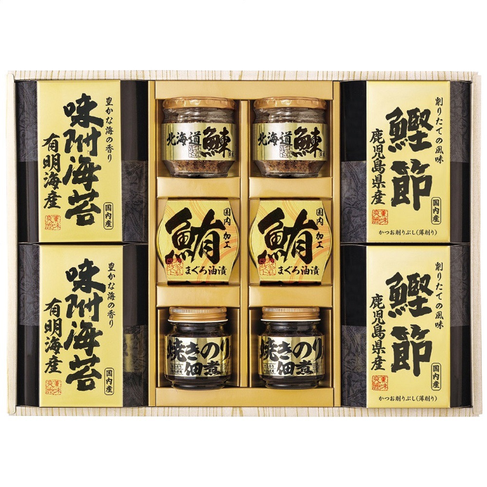 美味之誉 詰合せ 5875-50 9238-064 鰹節 味付け海苔 瓶詰 佃煮 ギフト 詰め合わせ のし無料 ラッピング無料 内祝い 出産内祝い 結婚内祝い 出産祝い 結婚祝い A31