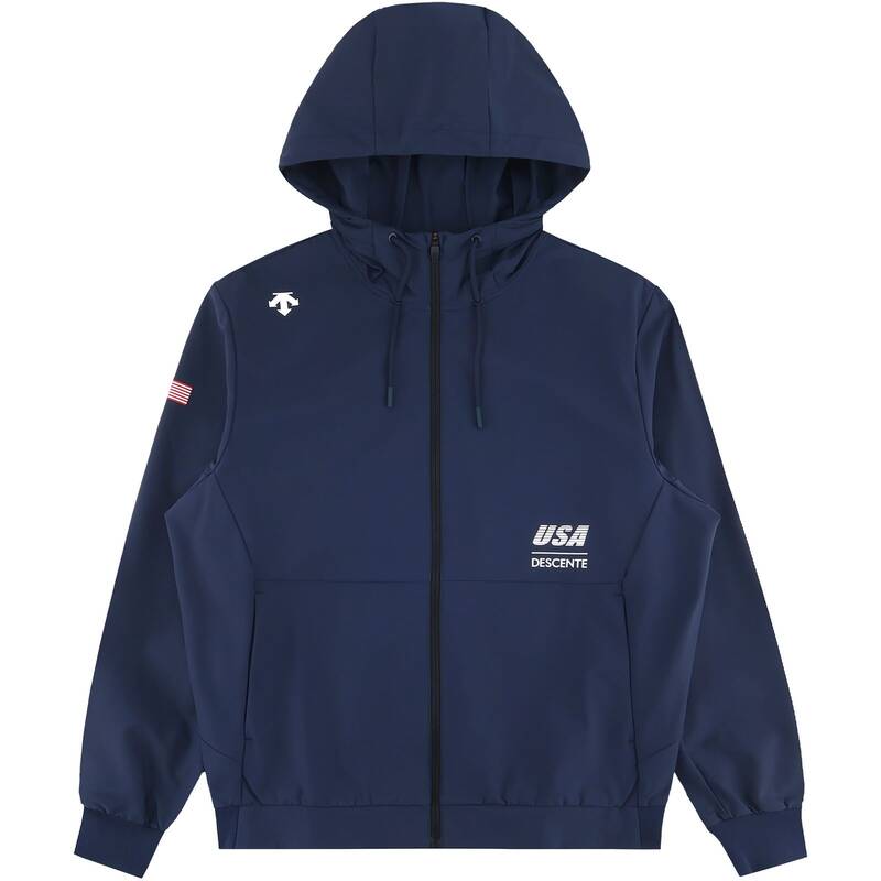 USAT ダブル織り トレーニングセット ジャケット SQ121IWT12NAV